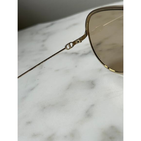 NEW Dior EverDior A1U Sunglasses in Gold Champagne Lens - Picture 10 of 10